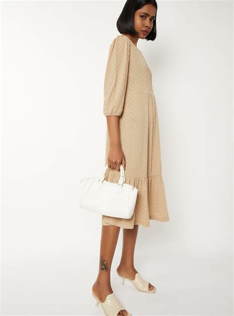 Buy Women Textured Knit A-line Dress Online at just Rs. 1199.0 ...