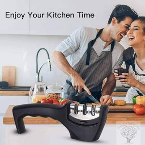 My Machine 3-Stage professional Manual Knife Sharpener for Kitchen ...
