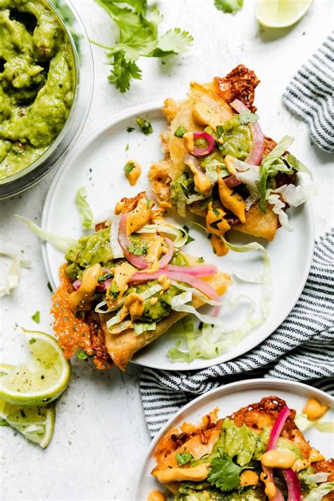 Baked Crispy Chicken Tacos | Plays Well With Butter