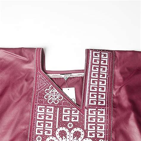 Buy HD African Men Clothing Set Red Dashiki Embroidery Agbada Outfit ...