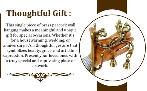 AARGKRAFT Brass Wall Bracket Wall Hanger for Hanging Diya Lamp | Wall ...