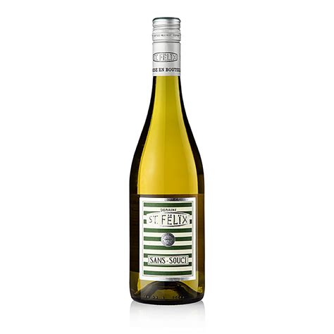 2020 Sans Souci Blanc, kering, 11.5% jilid, St. Eugene, 750ml, Botol