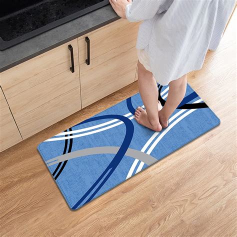 Artnice Anti-Fatigue Kitchen Mats 1 Piece, Modern Abstract Design ...