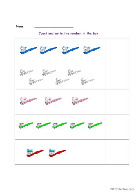 Worksheet Tooth Toothbrush Toothpaste 的图像结果