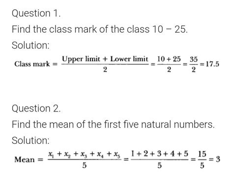 class 10 statistics extra questions, - Brainly.in