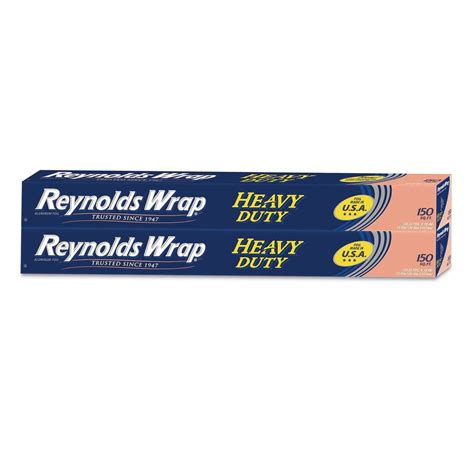 Reynolds Wrap Aluminum Foil - Heavy Duty - 300 sq. ft. - 2 Count ...