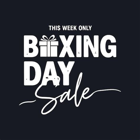 Boxing day sale - limited time promotion | Premium Vector