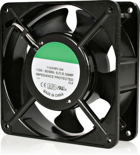 StarTech.com 120mm Axial Rack Muffin Fan for Server Cabinet - 115V - AC ...