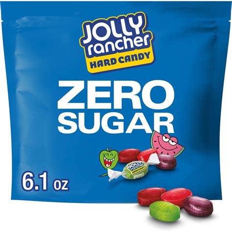 Jolly Rancher 1PACK Zero Sugar Assorted Fruit Flavored Hard Candy ...