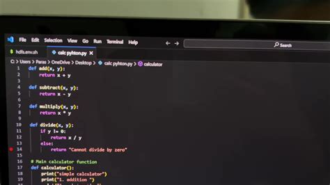 Image result for Code of Calculator in PyCharm