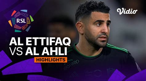 Al Ahli Saudi Vs Al Ettifaq