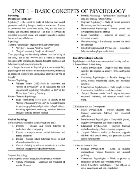 Introduction of Psychology - Psychology: Definition of Psychology ...