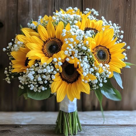 Stunning Sunflower Wedding Bouquet Ideas: Tips to Inspire You - Yeah Weddings