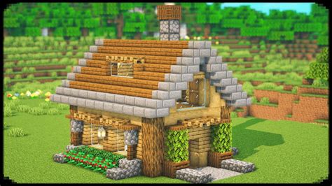 Image result for Simple Minecraft House Back Yard