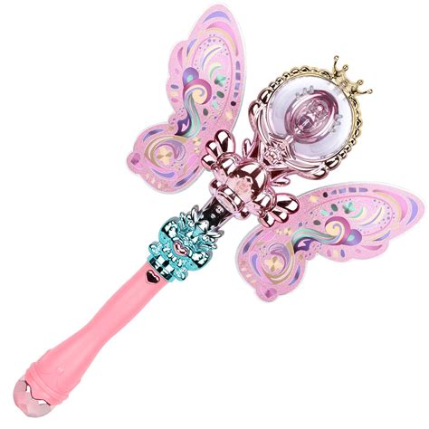 Amazon.com: Princess Toys Girls Magic Wands: LED Light Up Flashing ...