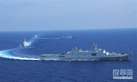 南海舰队大批新型舰艇集中亮相_军事_中国网