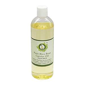 R V Essential Oryza Sativa Pure Rice Bran Carrier Oil 100ml : Amazon.in ...