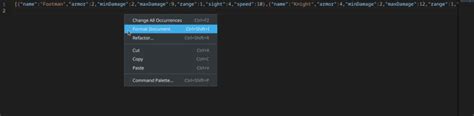 How to Format JSON Code in vs Code 的图像结果