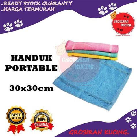 Jual Lap Handuk Portable uk. 30 x 30 Serba Guna - Jakarta Barat ...