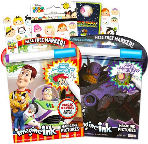 Buy Disney Toy Story Lightyear Imagine Ink Coloring Book Set Kids ...