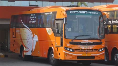 ksrtc thiruvananthapuram ernakulam end to end low floor service in ...