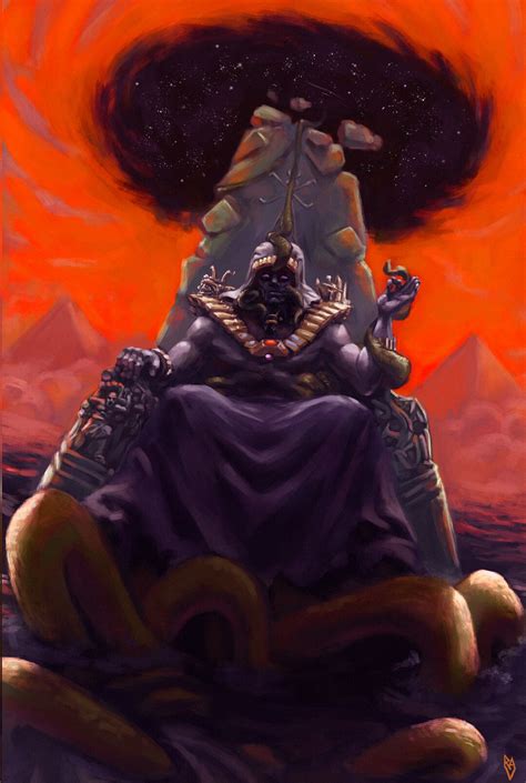 Nyarlathotep - Cthulhu Mythos fanart, Raul Vilela | Cthulhu, Cthulhu ...