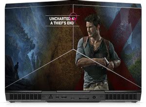 GADGETSWRAP Printed uncharted 4 a thiefs end 13 Skin For Alienware 13 ...