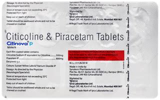 Citinova P Tablet 10: Uses, Side Effects, Price & Substitutes
