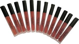 BeautyQua lakyou beauty matte liquid lip gloss set of 12 red addition A ...