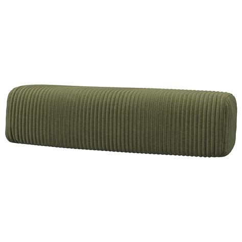 JÄTTEBO headrest cushion, Samsala dark yellow-green - IKEA