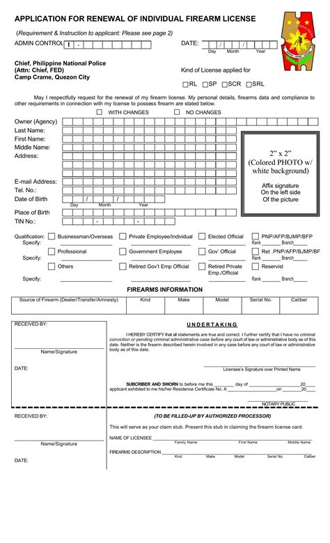 What Is A Firearm Registration Certificate - Printable Forms Free Online