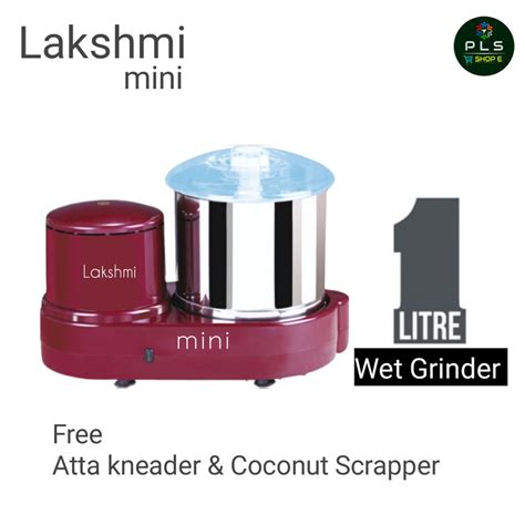 Lakshmi Mini Table Top Wet Grinder I Masala Grinder I One Liter ...