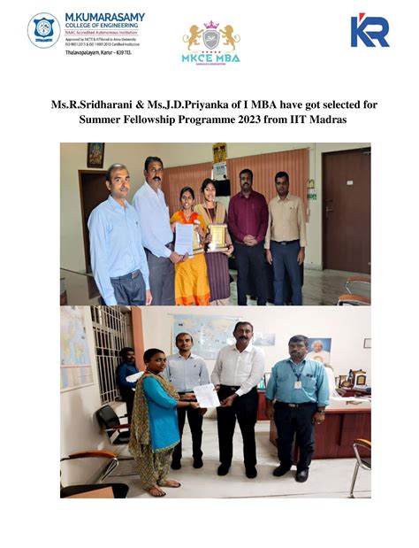 Summer Fellowship Programme