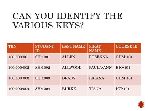 Image result for Database Key Types