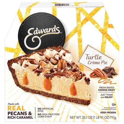 Edwards Premium Desserts Frozen Turtle Creme Pie - Shop Desserts ...
