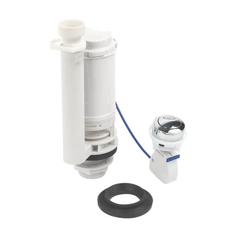 Buy Fluidmaster PRO550 Toilet Cistern Push Button Dual Flush Valve ...