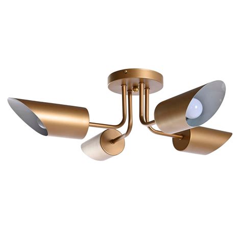 Suspension DKD Home Decor 70 x 70 x 20 cm Doré Métal 50 W | Leroy Merlin