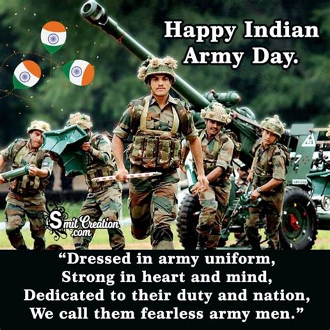 Indian Army Day Wishes, Messages, Quotes Images - SmitCreation.com