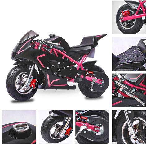 FRP Mini Gas Pocket Bike 01 On 40cc 4 Stroke, | Ubuy India