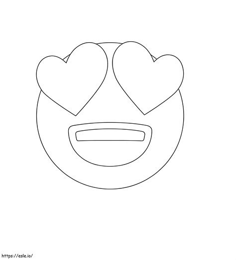 Love Emoji värityskuva