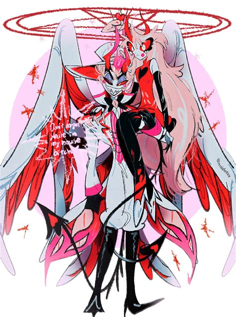 charlie morningstar and lucifer morningstar (hazbin hotel) drawn by nme ...