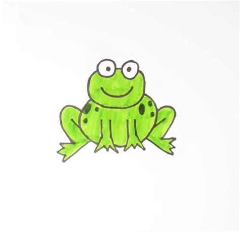 Image result for How to Draw Simple Frog
