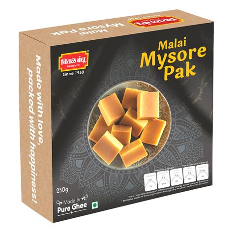 Malai Mysore Pak - Chitale Bandhu – SwiftIndi