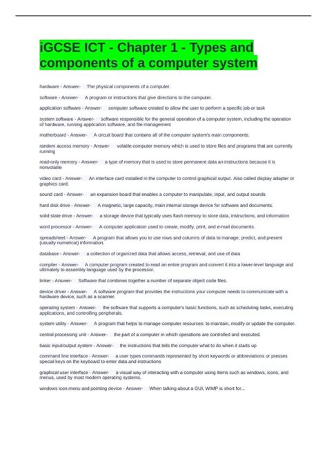 Image result for ICT Computer Chapter 1