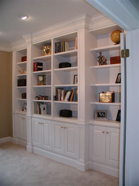 Built In Bookcase Design Ideas | Build Your Own Book Shelves - PEKB