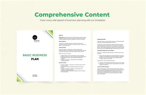 Simple Basic Business Plan 的图像结果