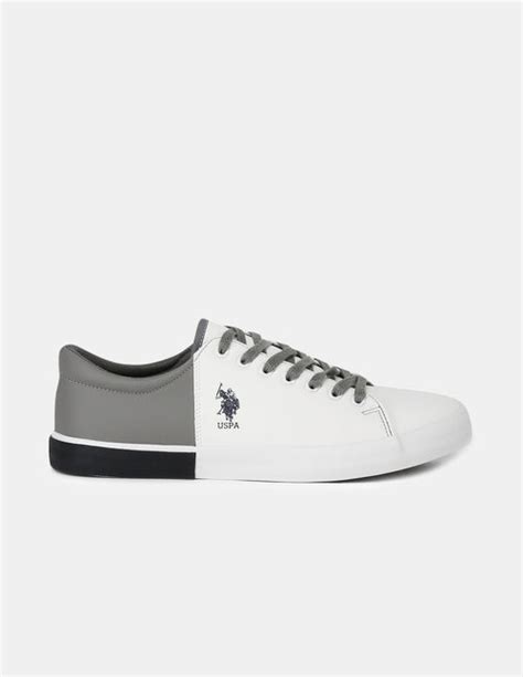 Flexible Outsole Colour Block Panel Sneakers – U.S. Polo Assn. India