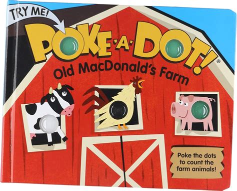 Melissa & Doug Children's Book - Poke-a-Dot: Old MacDonald’s Farm ...