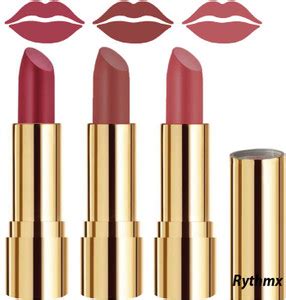 RYTHMX Smooth Creme Matte Lipstick for Girls Bold Colors in Just One ...