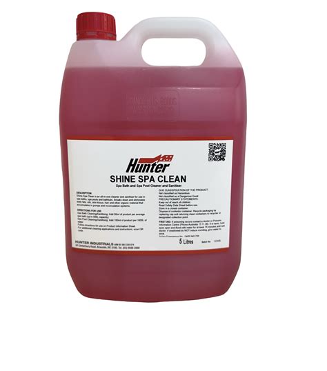 SHINE SPA CLEAN - Hunter Industrials
